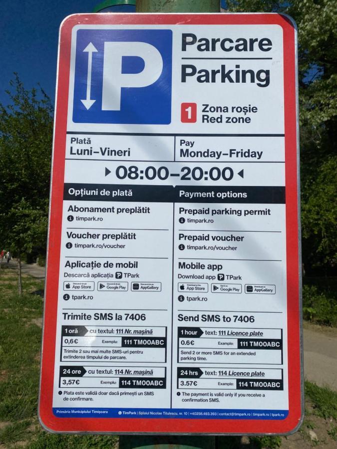 Take Pro Timisoara Apartment Eksteriør bilde
